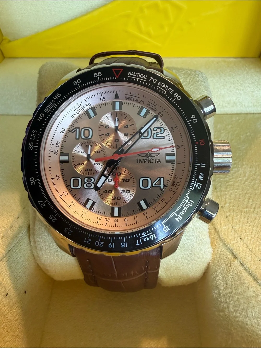 Invicta Lupah Limited Edition Tritnite Chronograph #0001/2500
